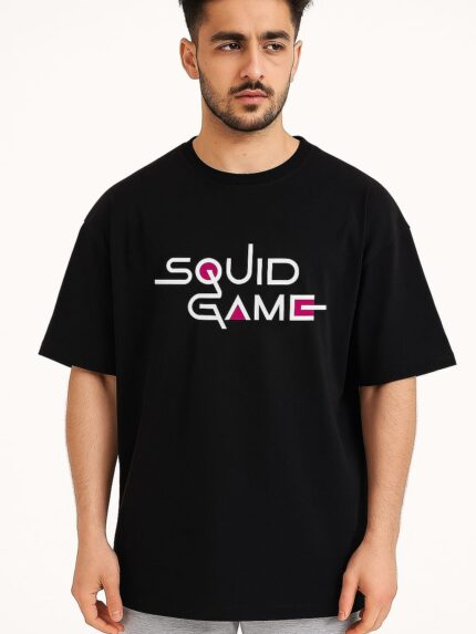Squid Game design oversized T shirt