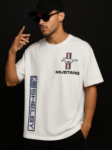 SHELBY Mustang design Oversized T shirt